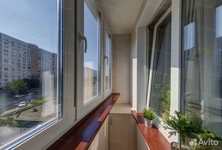 Остекление балконов и лоджий в рассрочку G4325