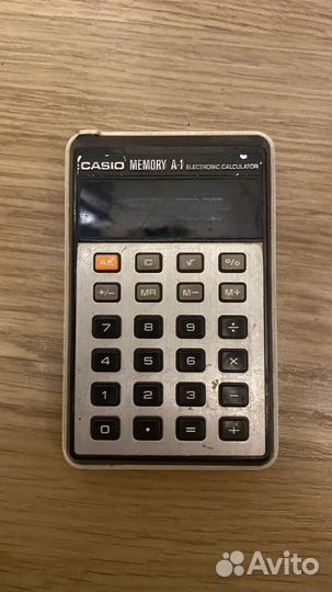Калькулятор casio memory A-1