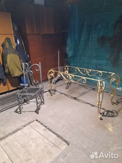 Столик профтруба ковка