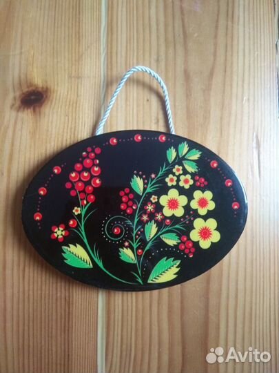 Украшения настенные веник тарелка панно