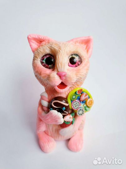 Сувенир интерьерная фигурка Кошечка