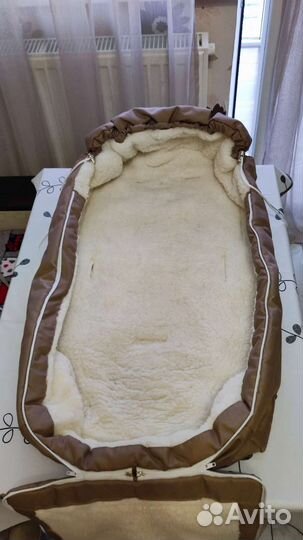 Зимний конверт в коляску