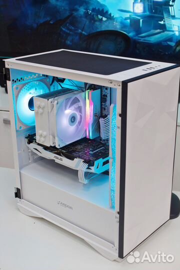 Игровой пк white version