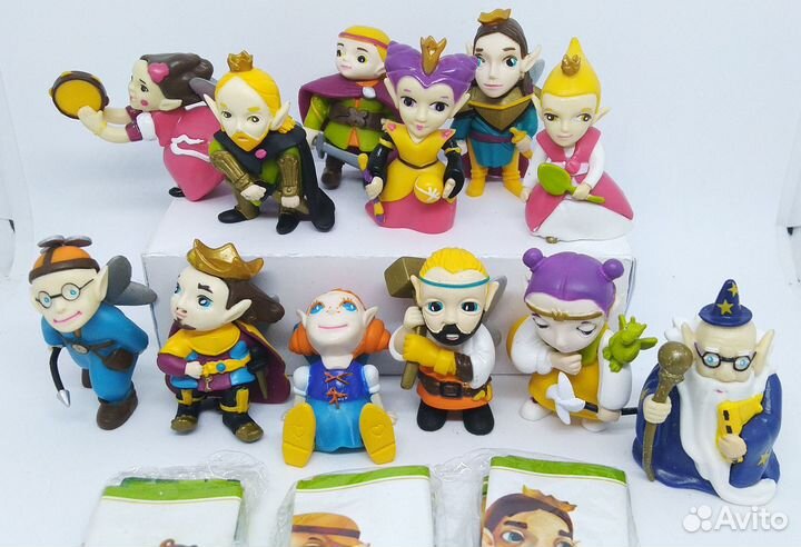 Серии Чебурашка, Эльфика, Винни пух, Сочи и др