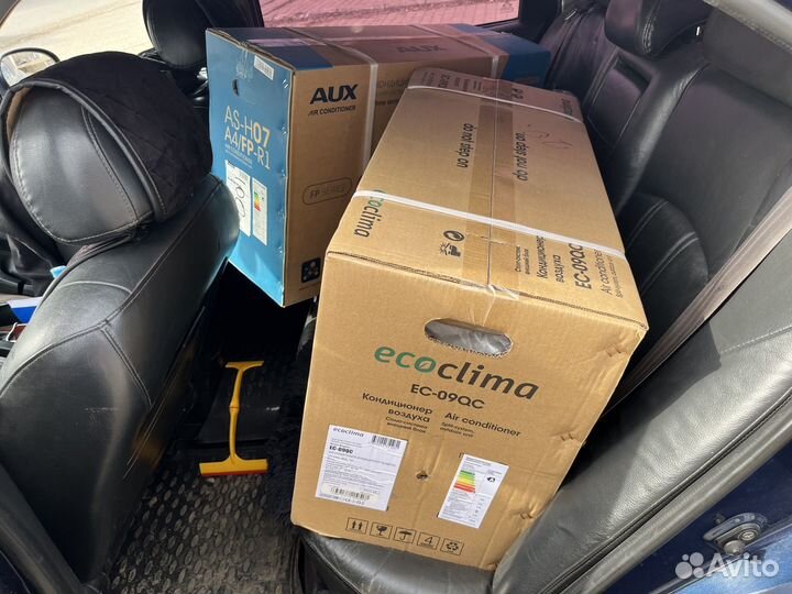 Кондиционер сплит система с установкой