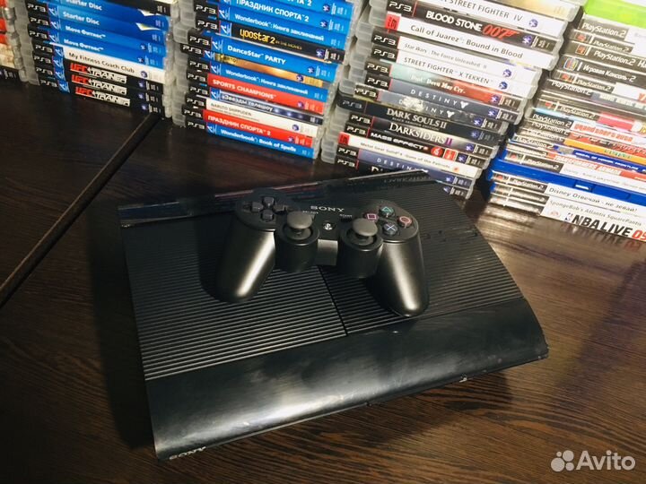 Sony PS3 прошитая +34 игры