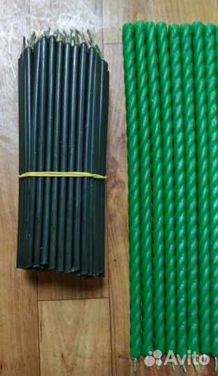 Свечи восковые в наличии