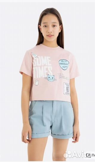 Шорты джинсовые