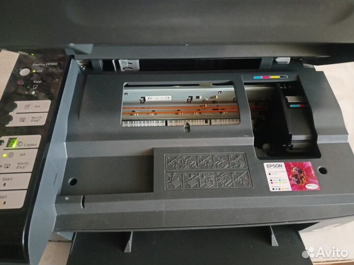 Цветной принтер сканер б/у, epson stylus cx7300