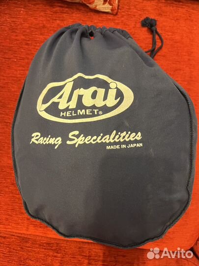 Мотошлем Arai и моточерепаха Dainese