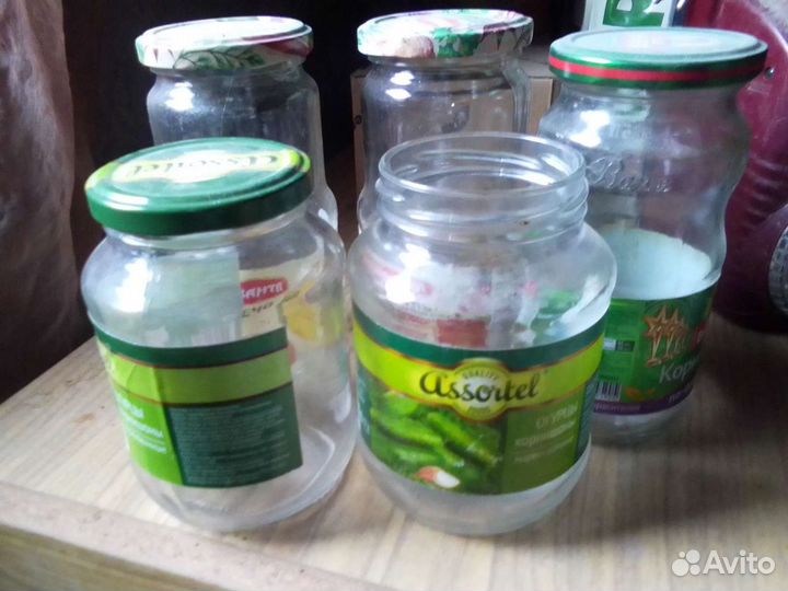 Продам стеклобанки разные