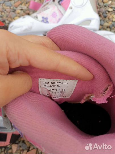 Детские ролики и защита 37-40