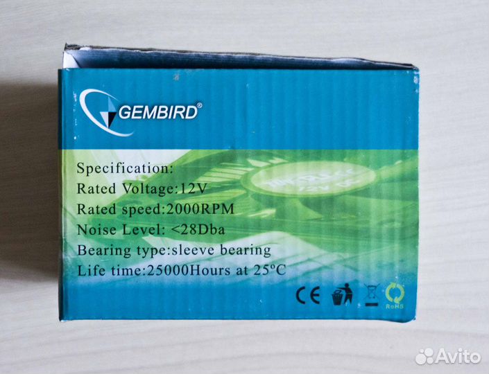 Кулер gembird LGA775