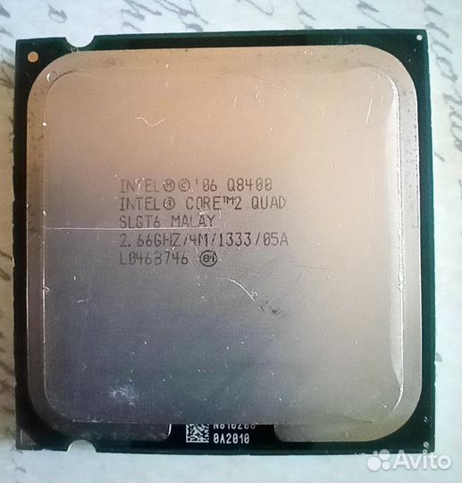 Intel Core 2 Quad Q8400 ядер 4
