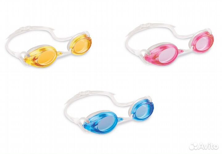 Очки для плавания от 8 лет Intex 55684