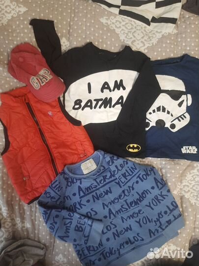 Вещи пакетом 4-6 лет