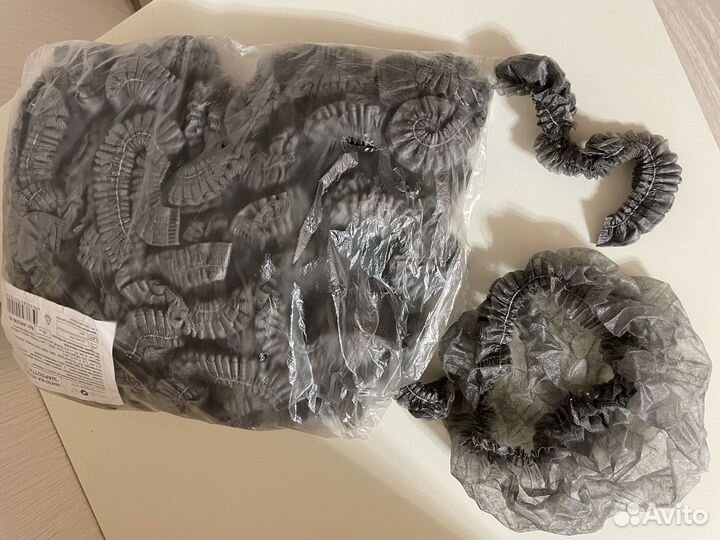 Шапочки 90 шТ одноразовые