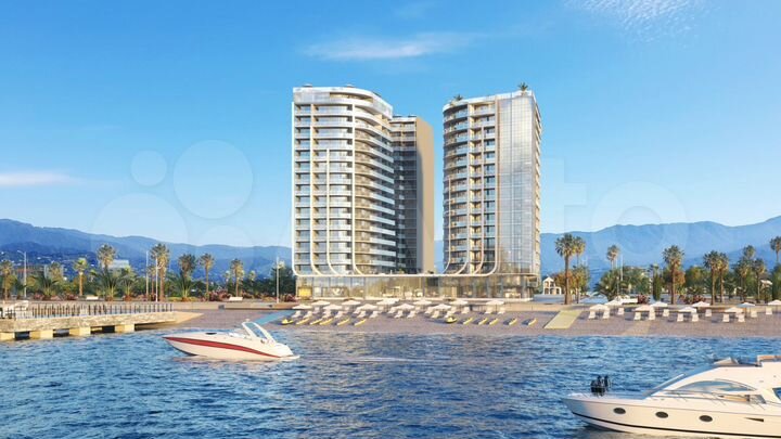 Своб. планировка, 40 м² (Грузия)