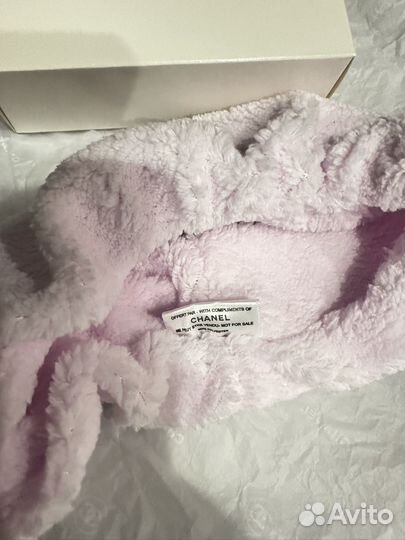 Махровая повязка на голову Chanel