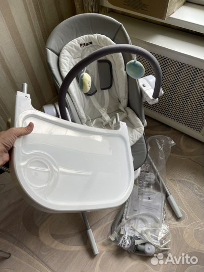 Стульчик электрокачели 3в1 Pituso Triola