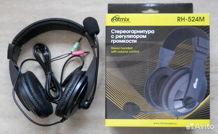 Наушники с микрофоном