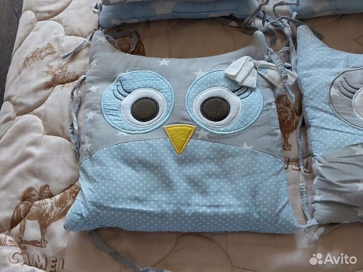 Бортики в кроватку