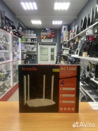 Маршрутизатор tenda ac1200