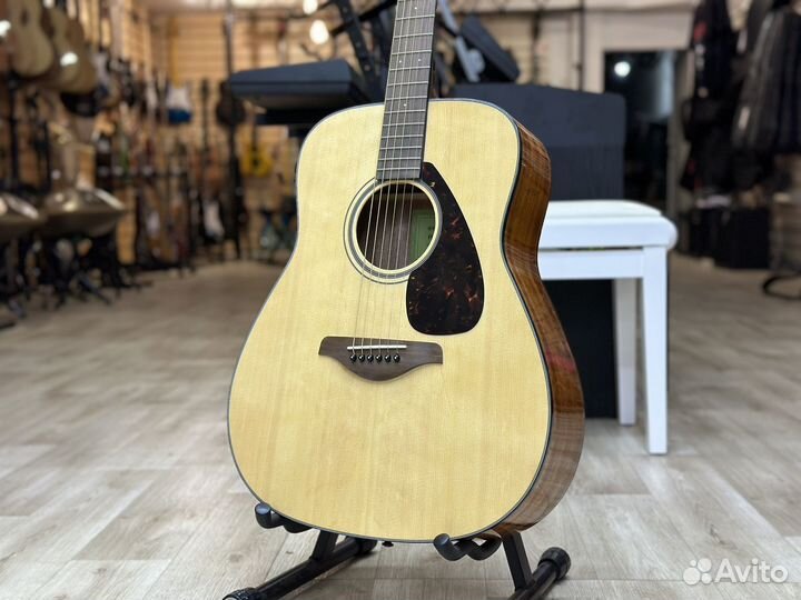 Гитара yamaha FG800 массив ели ямаха