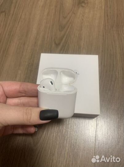 Наушники apple airpods оригинал левый и кейс