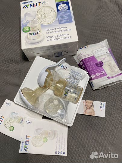 Молокоотсос avent ручной