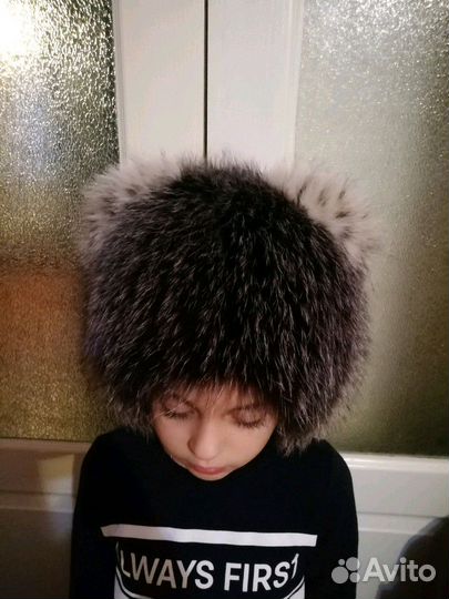 Шапка чернобурка