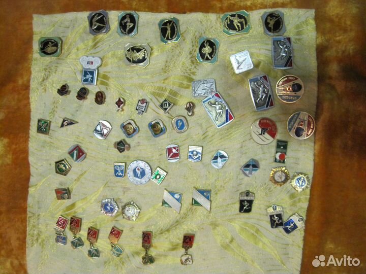 Значки СССР разной тематики