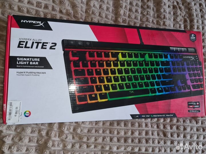 Клавиатура HyperX Alloy Elite 2