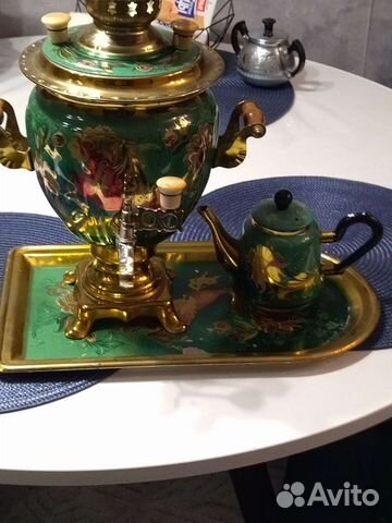 Самовар электрический расписной