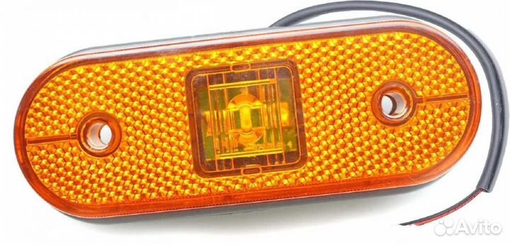 Фонарь габаритный LED желтый (Ф0088607)