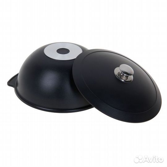 Казан 'Традиция', 4,5 л, металлическая крышка, лит