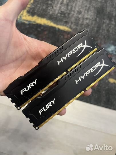 Оперативная память ddr3 8 gb Kingston HyperX fury