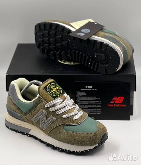 Кроссовки New Balance 574 Stone Island