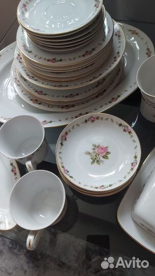 Столовый сервиз времен СССР