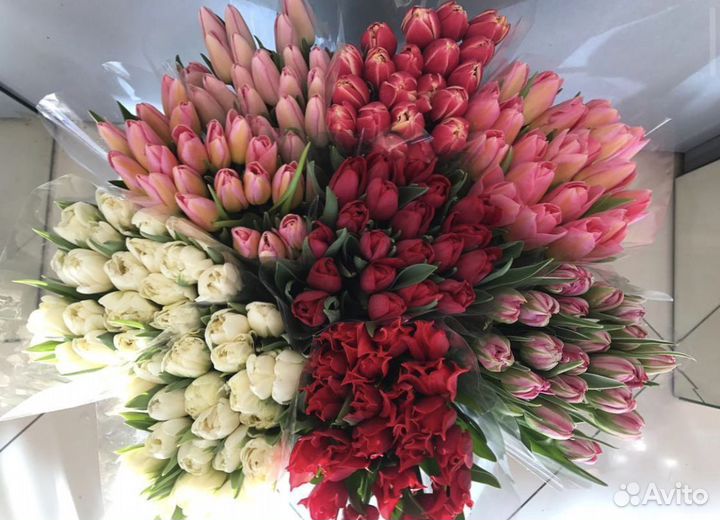 Тюльпаны букет цветов