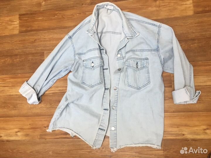 Джинсовая рубашка