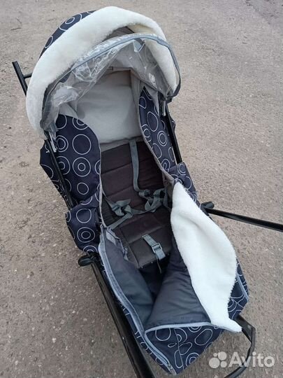 Санки коляска