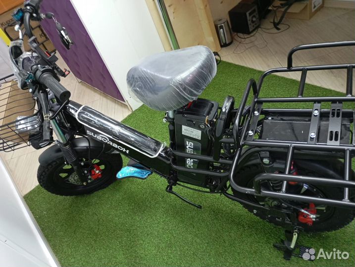 Электровелосипед monster suborbox 2 аккумулятора