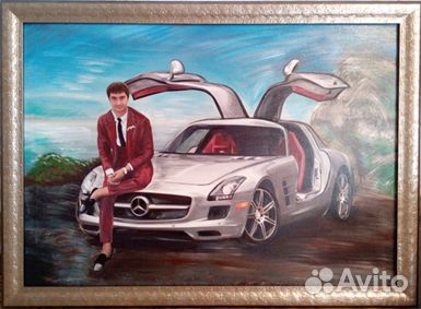 Шик портрет по фото заказать. Картины. Шаржи