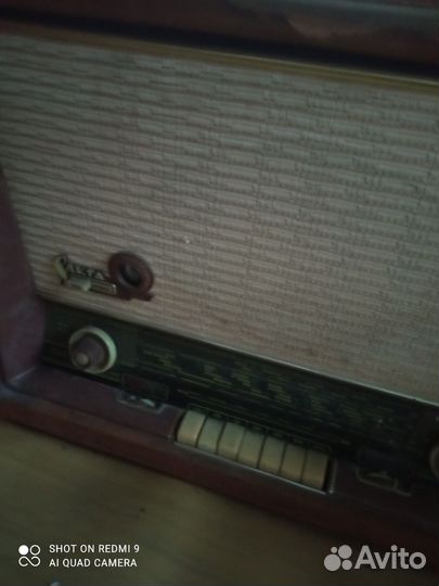 Радиола СССР ламповая