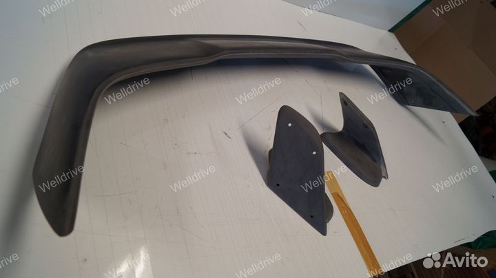 Спойлер Mitsubishi Lancer X 10 эво высокий