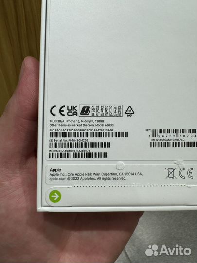 iPhone 13, 128 ГБ