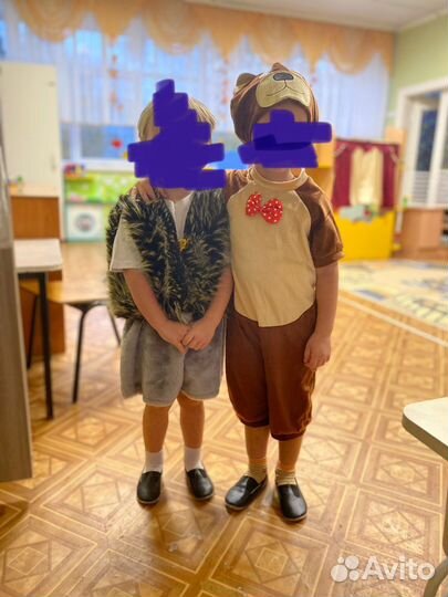 Новогодний костюм медвежонка