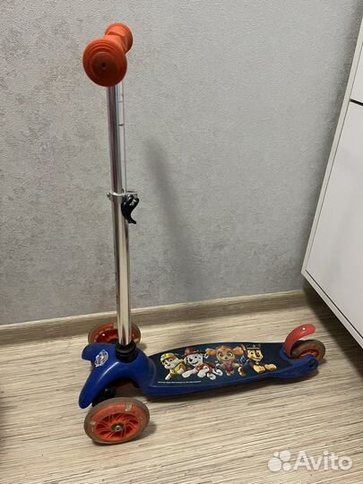 Самокат детский Щенячий патруль