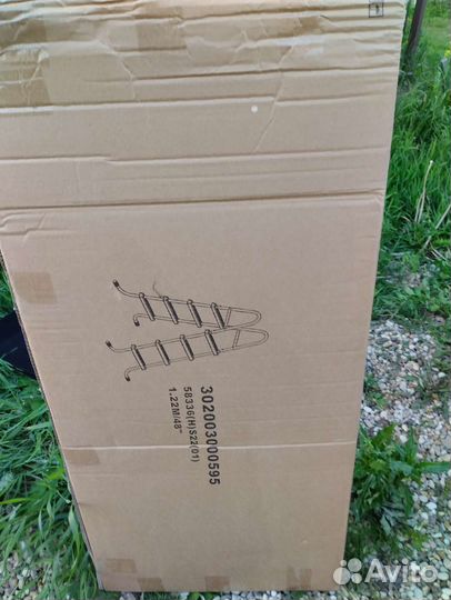 Лестница для каркасного бассейна 122 см bestway